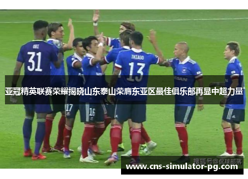 亚冠精英联赛荣耀揭晓山东泰山荣膺东亚区最佳俱乐部再显中超力量 亚冠精英联赛荣耀揭晓山东泰山荣膺东亚区最佳俱乐部再显中超力量